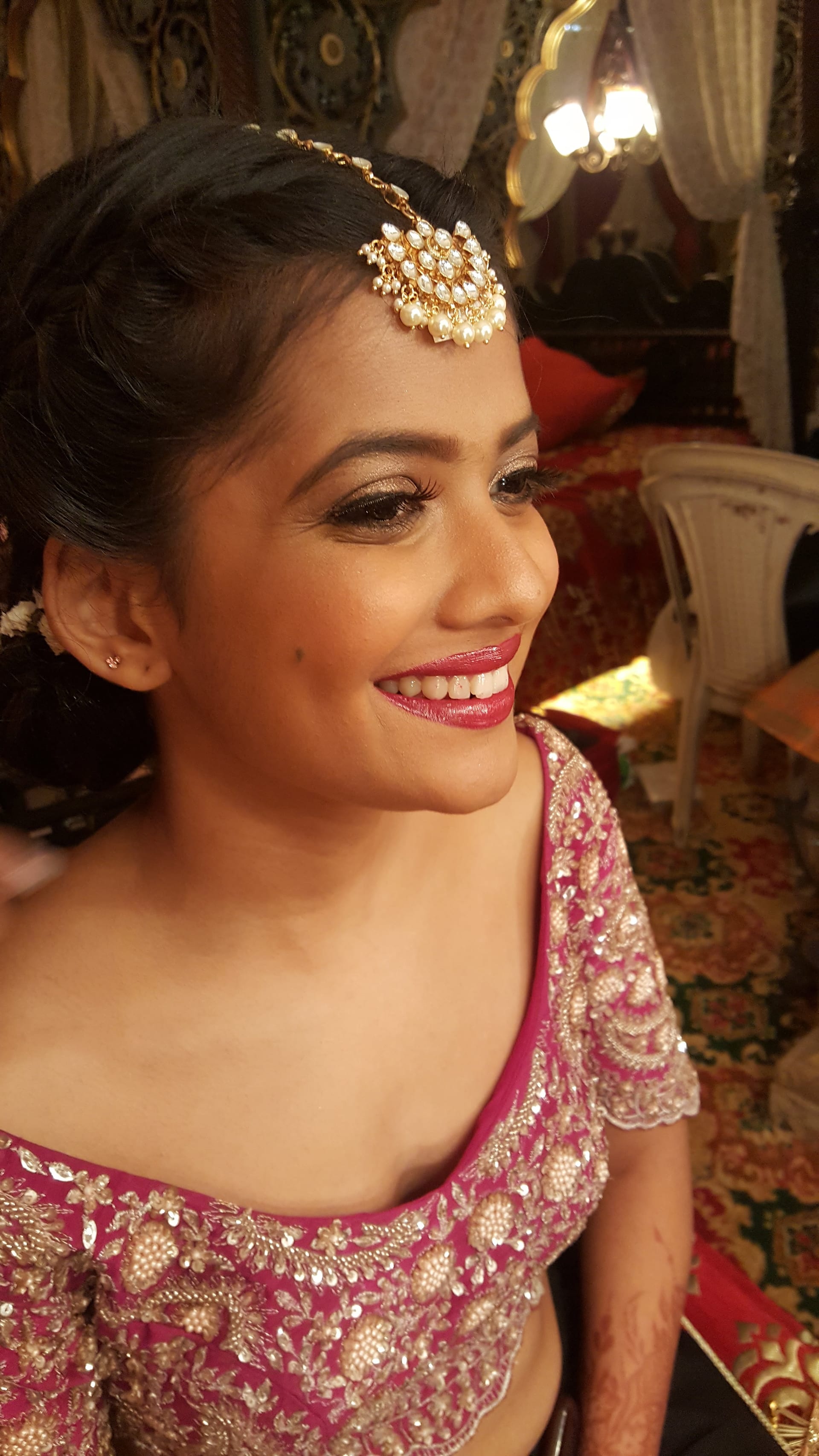 25 — Indian Bridal Pink Close-up